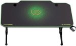 Ігровий комп'ютерний стіл ULTRADESK FRAG Green 140X60 см+підкладка-Стильний та зручний - Зображення 6