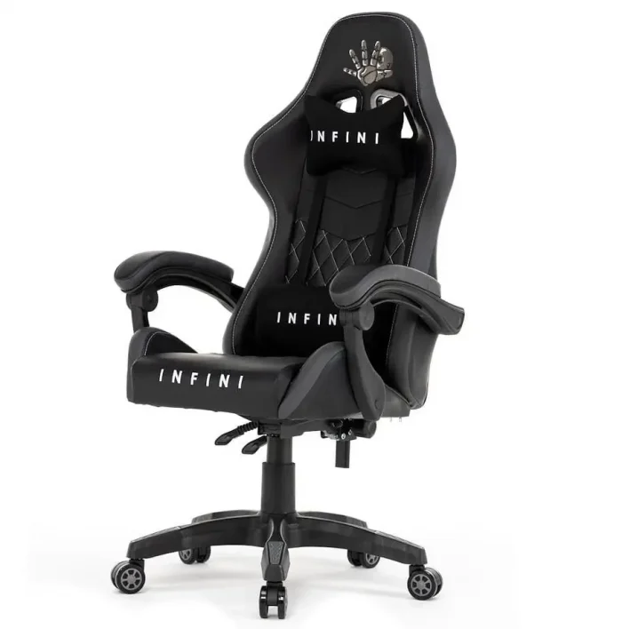 Геймерське крісло Infini Five чорне-Розкіш, Яка Надихає - Зображення 2