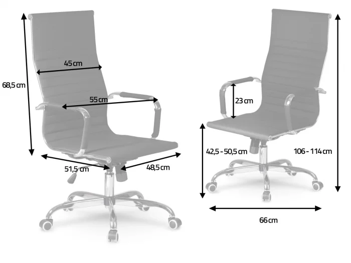 Сучасний дизайн Sofotel Tokio сіре офісне крісло - Зображення 7