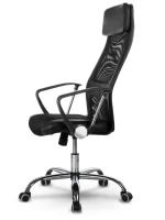 Сучасне високе офісне крісло Sofatel Rio чорне - Зображення 3