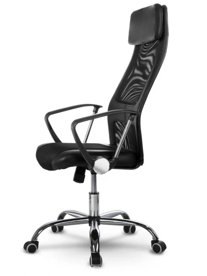 Сучасне високе офісне крісло Sofatel Rio чорне - Зображення 3
