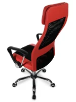 Сучасне високе офісне крісло Софотель Ріо червоне - Зображення 3