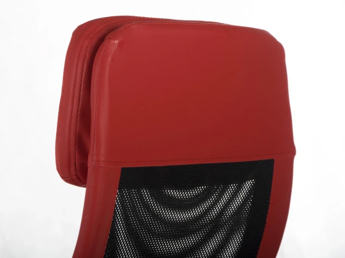 Сучасне високе офісне крісло Софотель Ріо червоне - Зображення 5