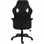 Геймерське крісло KRAKEN DRAKON BLACK SERIES тканина чорна Преміум комфорт і стиль - Зображення 4