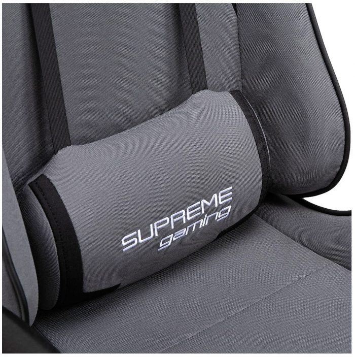 Геймерське крісло EXTREME PlayMaker сіро-чорне-Елегантний дизайн та комфорт - Зображення 9