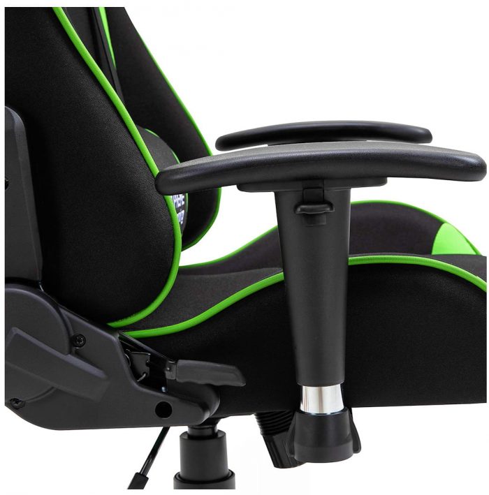 Геймерське крісло EXTREME PlayMaker чорно-зелене-Елегантний дизайн та комфорт - Зображення 10