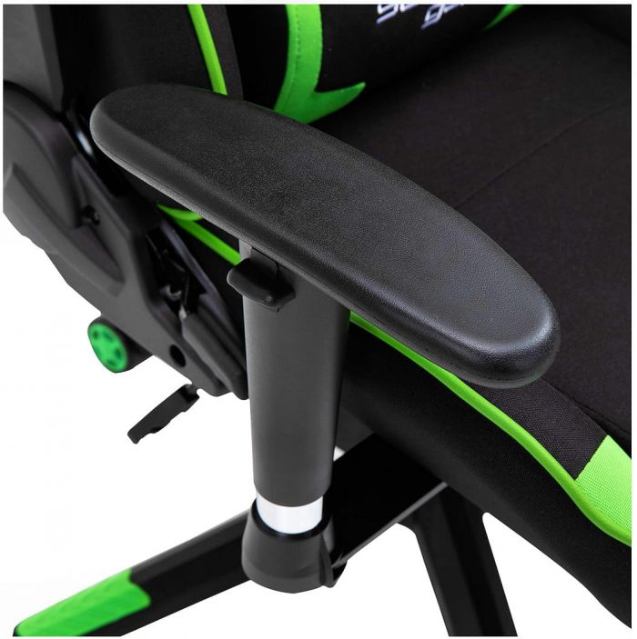 Геймерське крісло EXTREME PlayMaker чорно-зелене-Елегантний дизайн та комфорт - Зображення 8