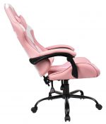 Геймерське крісло Giulia рожеве - Динамічний дизайн та комфорт для захоплюючих ігор і роботи - Зображення 2
