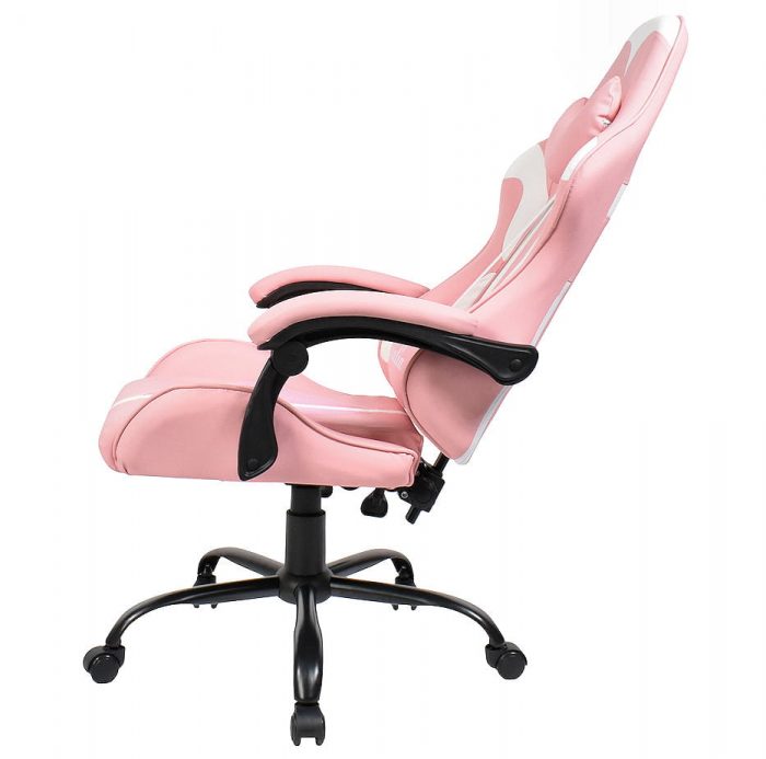 Геймерське крісло Giulia рожеве - Динамічний дизайн та комфорт для захоплюючих ігор і роботи - Зображення 4