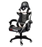 Геймерське крісло EXTREME GT чорно-біле - Зображення 4