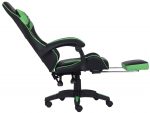 Геймерське крісло INFINI ESPACE чорно-зелене-Динамічний дизайн і комфорт для тривалих ігрових сесій - Зображення 4