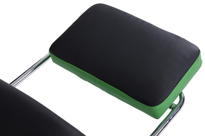 Геймерське крісло INFINI ESPACE чорно-зелене-Динамічний дизайн і комфорт для тривалих ігрових сесій - Зображення 8