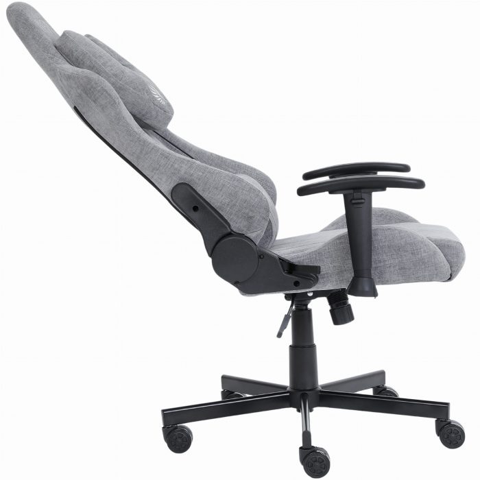 Геймерське крісло INFINI Luxor світло-сіре- Елегантний дизайн і комфорт - Зображення 2