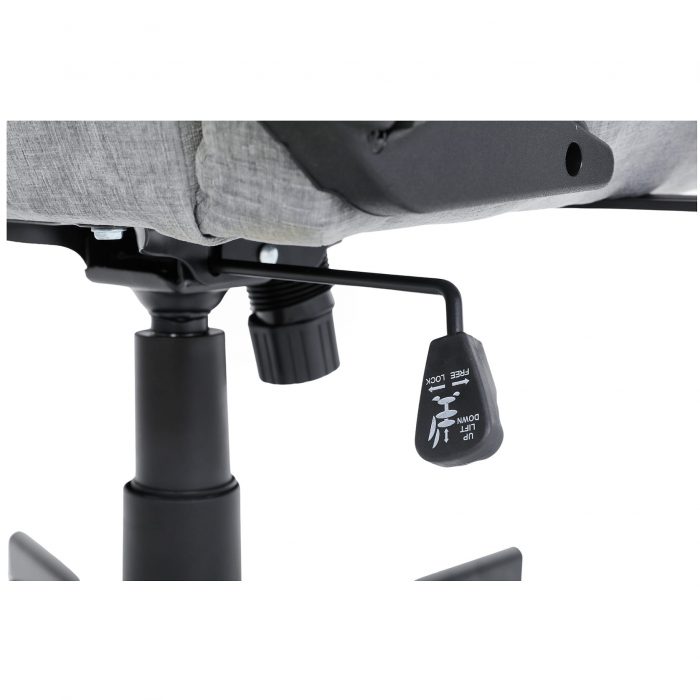 Геймерське крісло INFINI Luxor світло-сіре- Елегантний дизайн і комфорт - Зображення 9