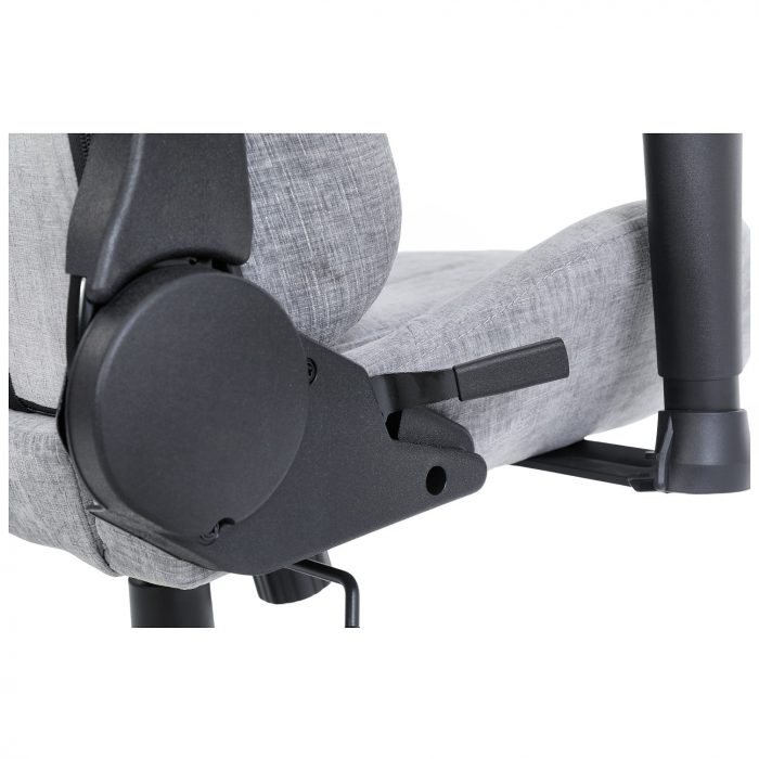 Геймерське крісло INFINI Luxor світло-сіре- Елегантний дизайн і комфорт - Зображення 6