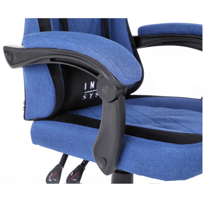 Геймерське крісло Infini System блакитне-Ідеальний вибір для комфорту та стилю під час тривалих ігрових сесій - Зображення 9