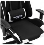 Геймерське крісло EXTREME PlayMaker чорно-біле-Комфорт і стиль - Зображення 8