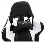 Геймерське крісло EXTREME PlayMaker чорно-біле-Комфорт і стиль - Зображення 9