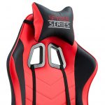 Геймерське крісло EXTREME SPYDER червоно-чорне-Спортивний дизайн та неймовірний комфорт - Зображення 5
