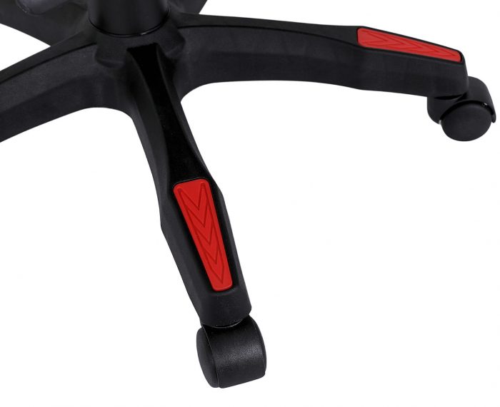 Геймерське крісло INFINI ESPACE чорно-червоне-Елегантний дизайн і максимальний комфорт - Зображення 9