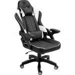 Геймерське крісло KRAKEN Feyton чорно-білий-стильний дизайн та максимальний комфорт - Зображення 5