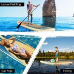 Дошка Costway SP37428-L 335 SUP Стабільність, швидкість та комфорт на воді - Зображення 5