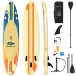 Дошка Costway SP37428-L 335 SUP Стабільність, швидкість та комфорт на воді