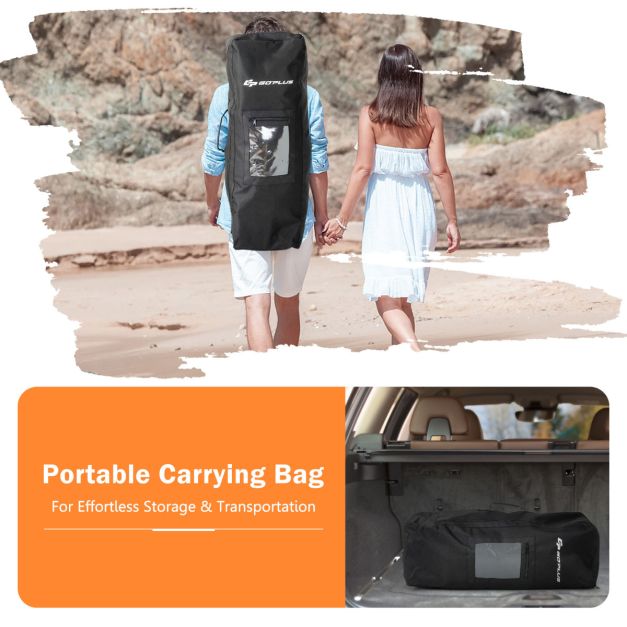 het_bungee-koord_en_de_draagtas_vereenvoudigen_ook-de_aluminium_peddel_is_uitschuifbaar_van_160_cm_tot_210_cm-sp37428-l-_4_ Дошка Costway SP37428-L 335 SUP Стабільність, швидкість та комфорт на воді - Зображення 3