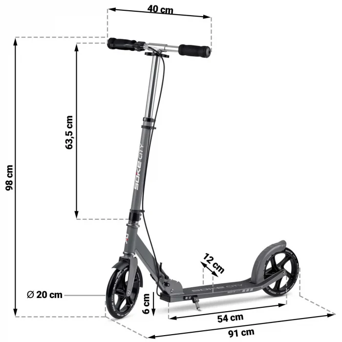 Самокат Soke City Grey - Зображення 13