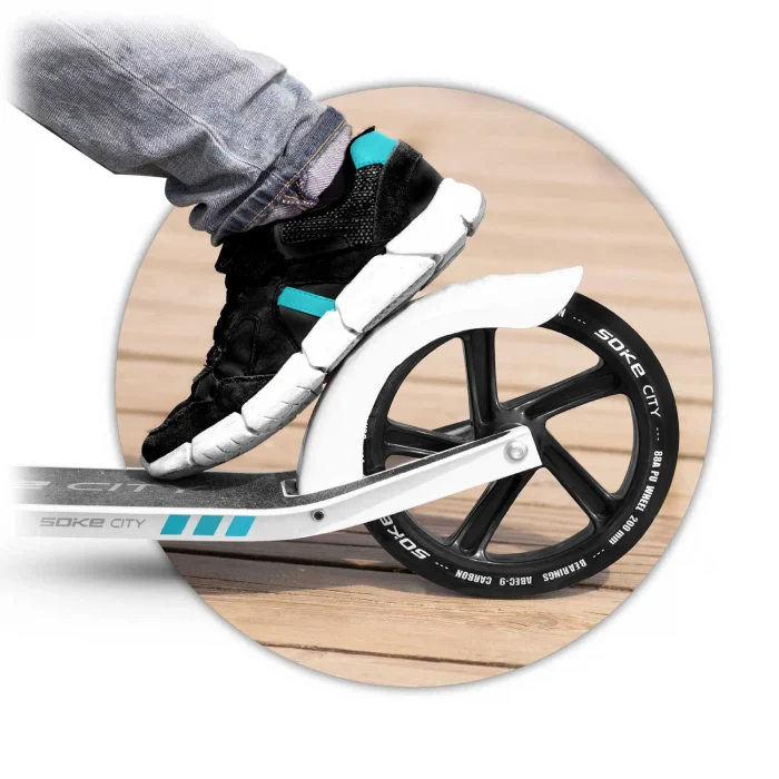 Самокат SOKE CITY білий - Зображення 6