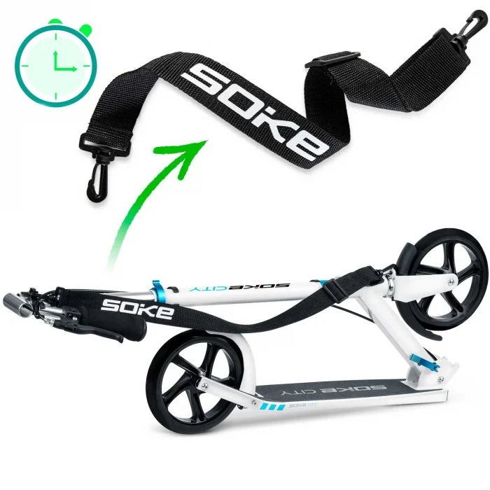 Самокат SOKE CITY білий - Зображення 7