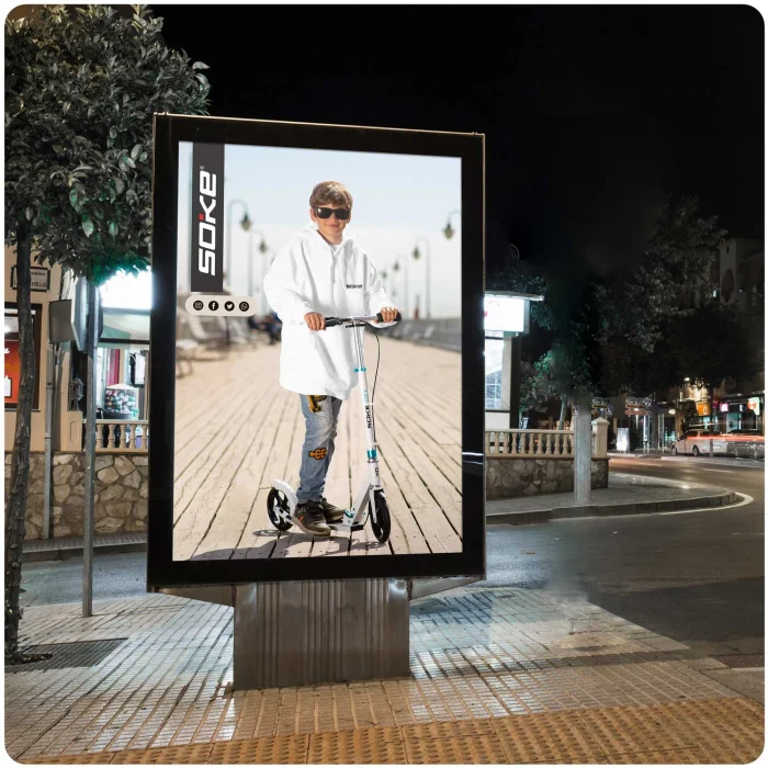 Самокат SOKE CITY білий - Зображення 13