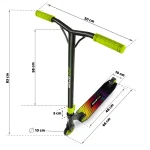 Трюковий самокат зеленого кольору SOKE EVO - Зображення 7