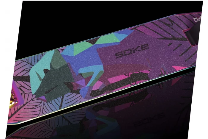 Вуличний неохромований трюковий самокат SOKE EVO - Зображення 4
