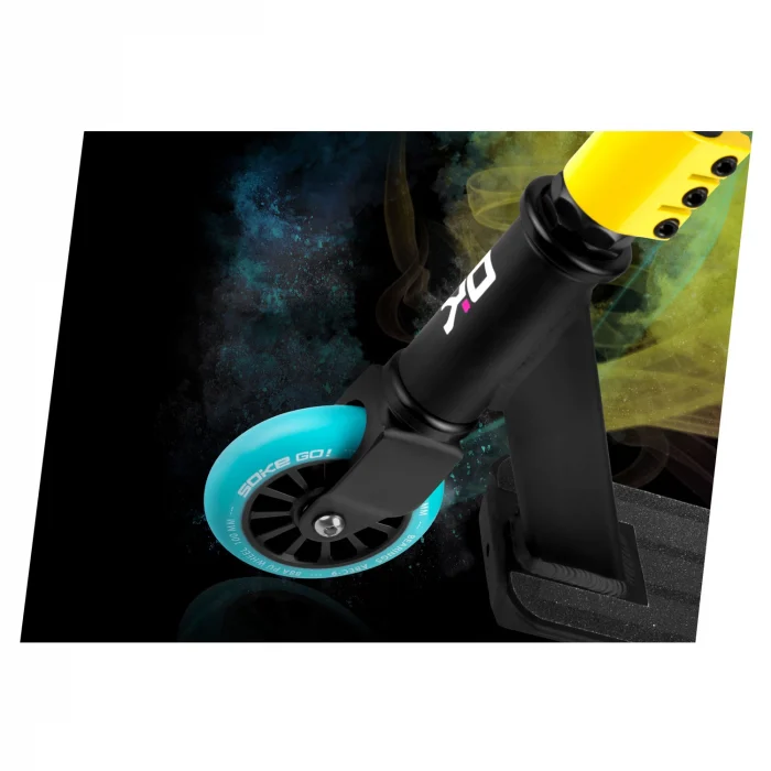 Трюковий Самокат SOKE GO! жовто-синій - Зображення 5