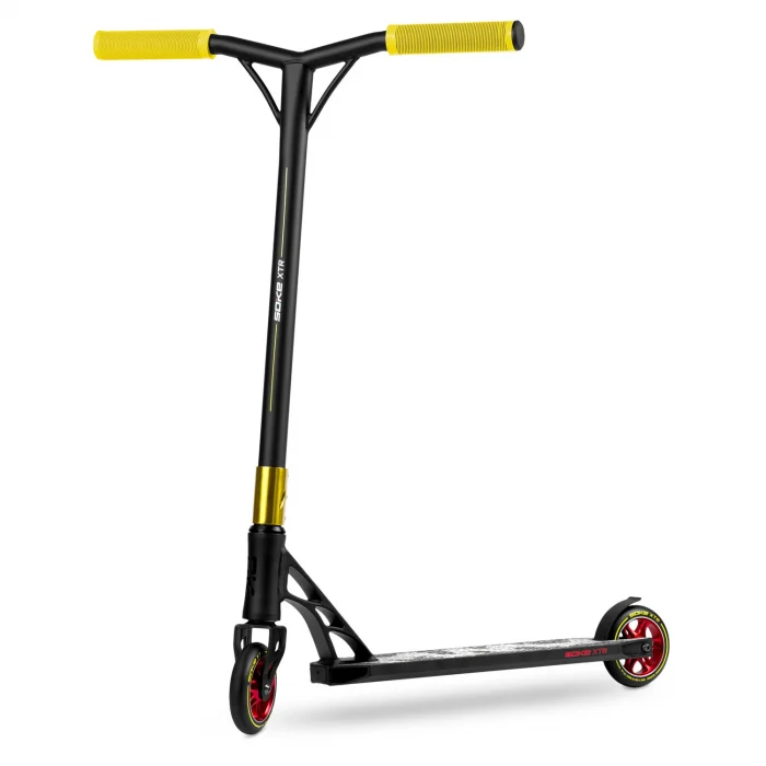 Трюковий самокат SOKE XTR, чорно-жовтий - Зображення 4