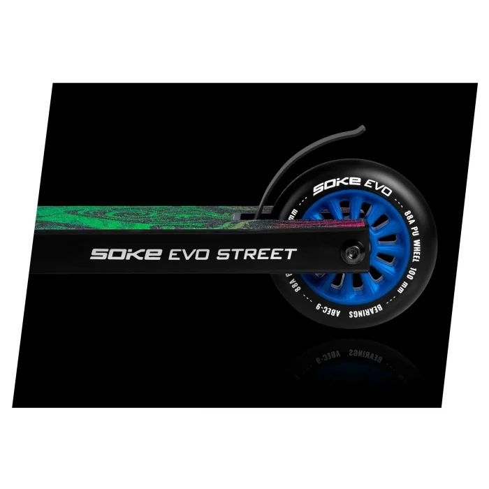 Трюковий Самокат SOKE EVO street black rainbow - Зображення 6