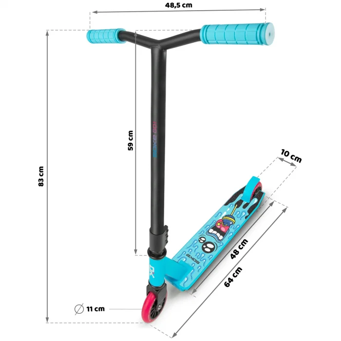 Трюковий Самокат SOKE GO! бірюзовий - Зображення 11