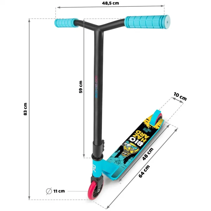 Трюковий Самокат SOKE GO! бірюзовий - Зображення 17
