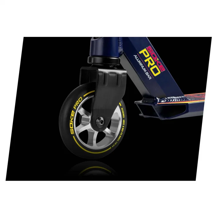 Трюковий самокат SOKE PRO, темно-синій і червоний - Зображення 5