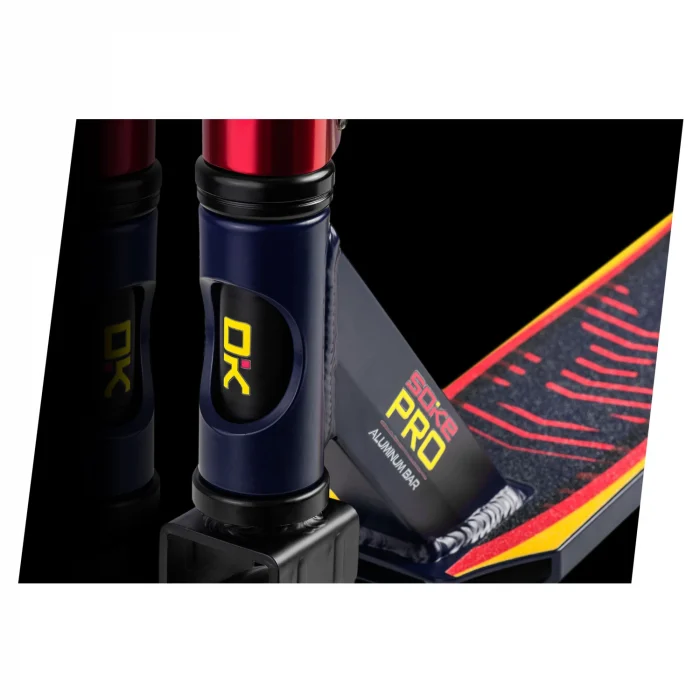 Трюковий самокат SOKE PRO, темно-синій і червоний - Зображення 8