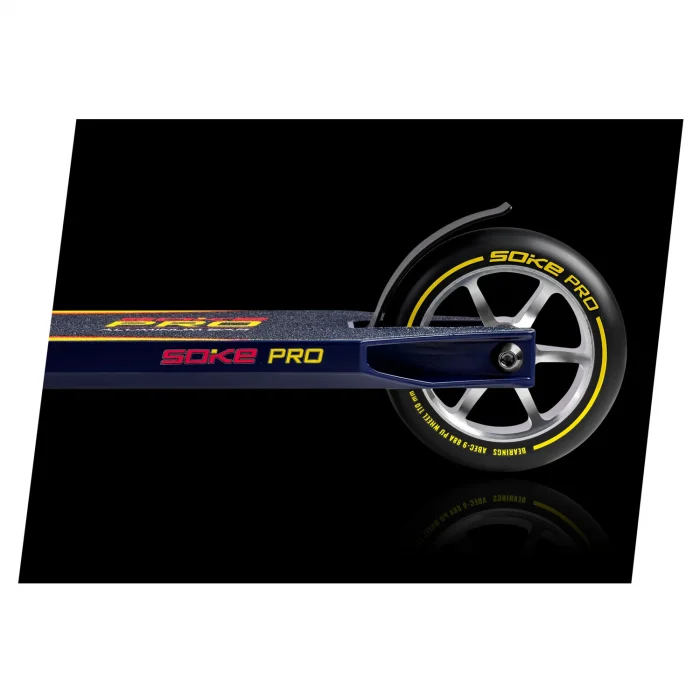 Трюковий самокат SOKE PRO, темно-синій і червоний - Зображення 6