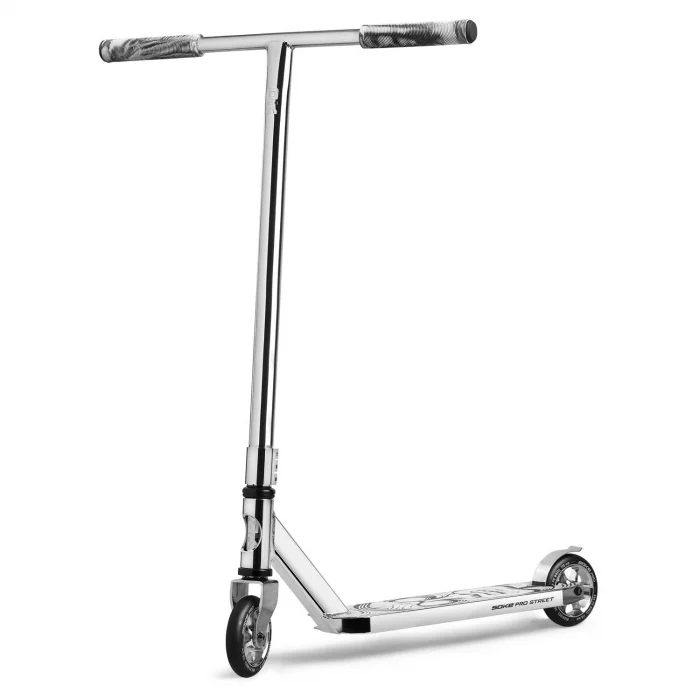 Вуличний сріблястий трюковий самокат SOKE PRO - Зображення 4