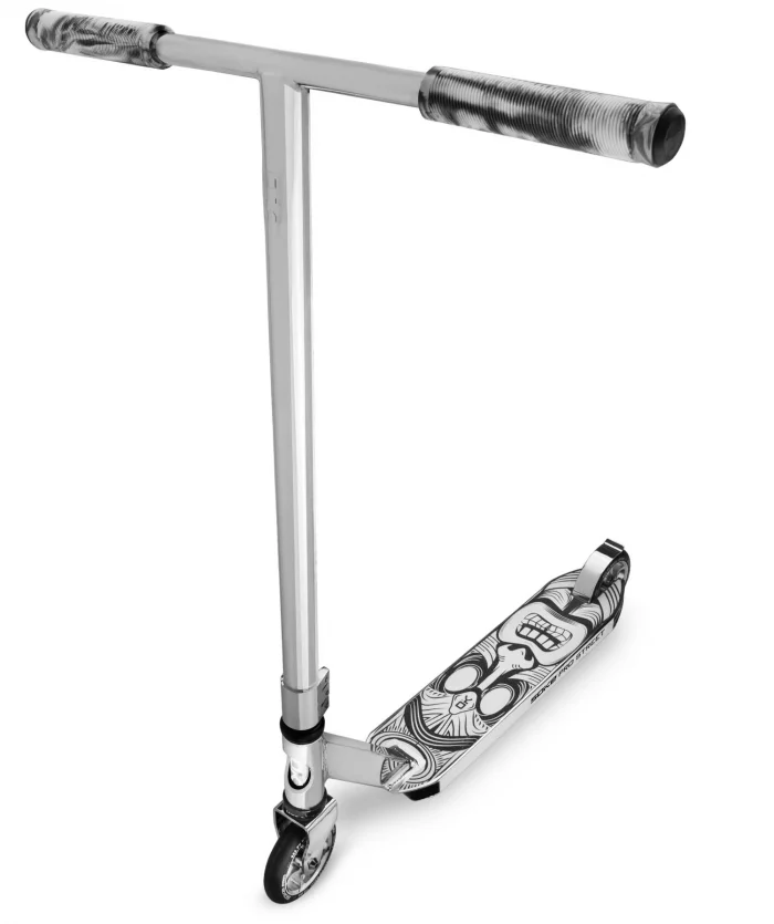 Вуличний сріблястий трюковий самокат SOKE PRO - Зображення 7