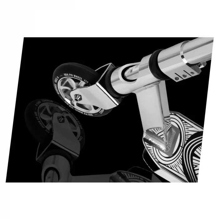 Вуличний сріблястий трюковий самокат SOKE PRO - Зображення 8