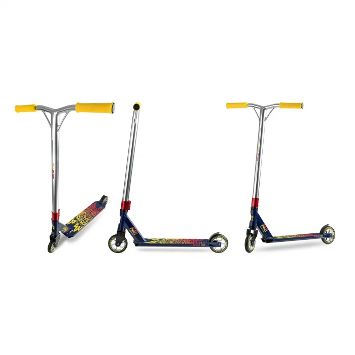 Трюковий самокат SOKE PRO, темно-синій і червоний - Зображення 12