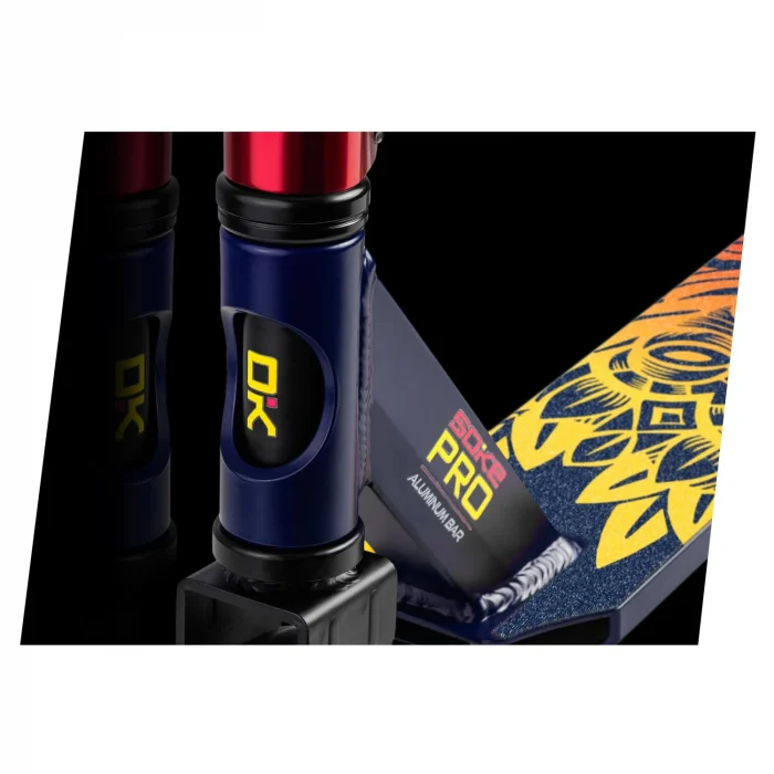 Трюковий самокат SOKE PRO, темно-синій і червоний - Зображення 8