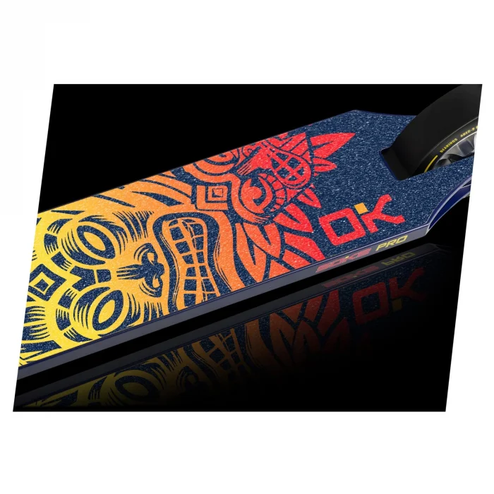 Трюковий самокат SOKE PRO, темно-синій і червоний - Зображення 3