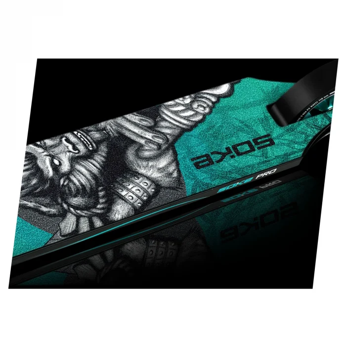 Трюковий самокат SOKE PRO, сріблясто-бірюзовийкови - Зображення 6