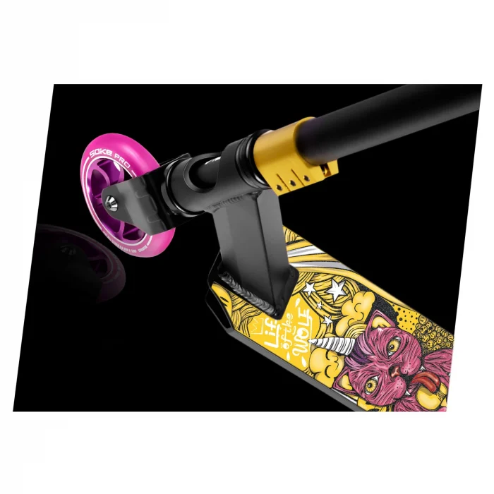 Трюковий самокат SOKE PRO, різнокольоровий - Зображення 2